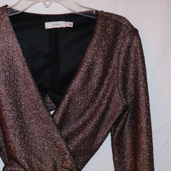 Crop Gold Long sleeve - Picture 2 of 2